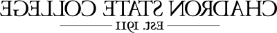 Stylized wordmark showing Chadron State College Est. 1911 in landscape format.
